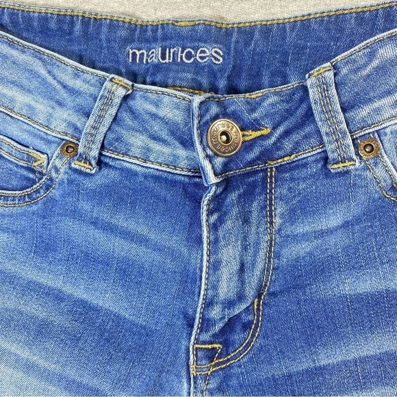 Maurices Jegging Jeans Women's Sz XS REG Blue Low Rise Stretch Casual Denim - Picture 5 of 14